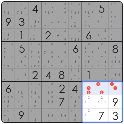 answer of sudoku